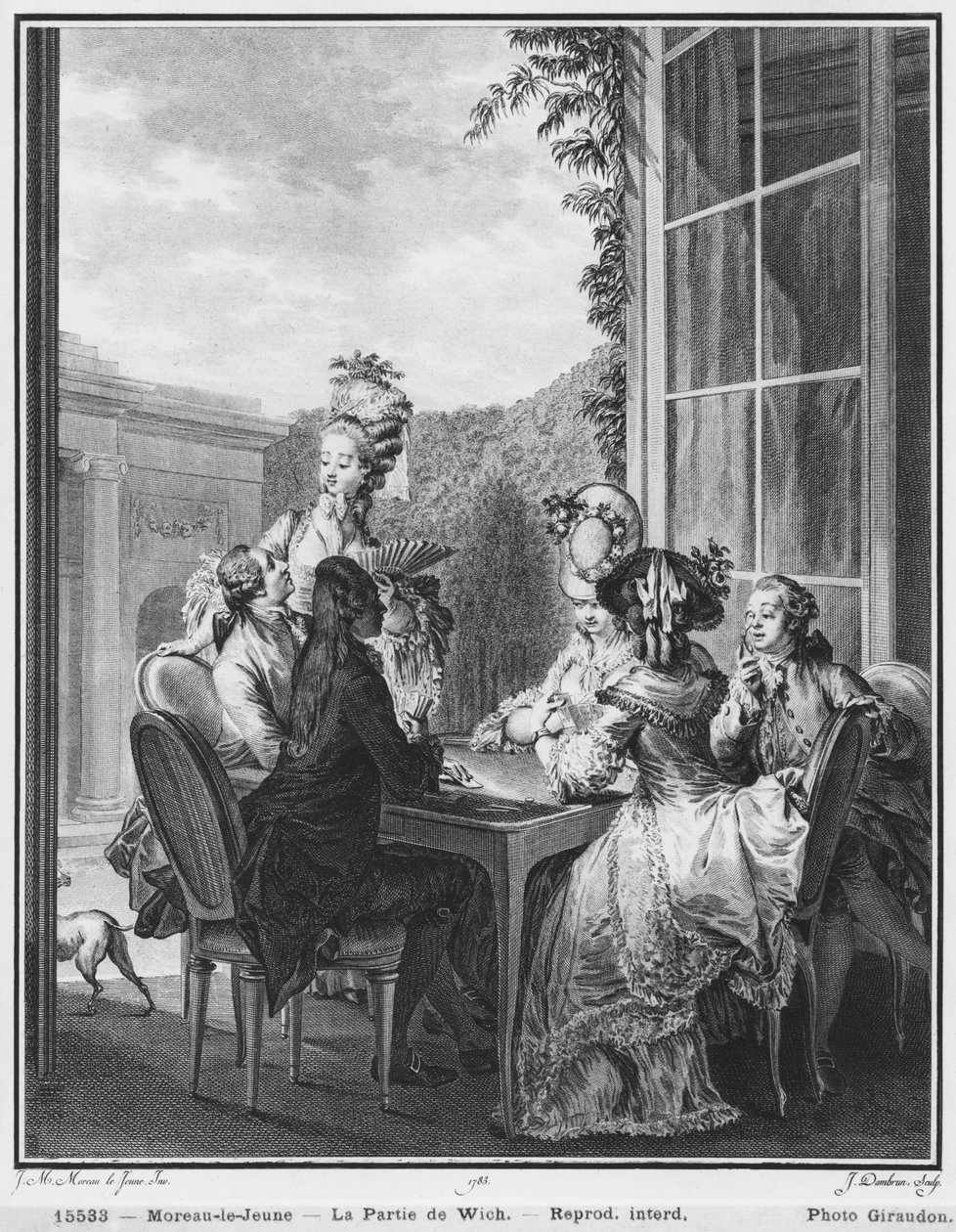 Partia wista, rytowana przez Jeana Dambruna (1741-po 1808) 1783 autorstwa Jean Michel the Younger Moreau