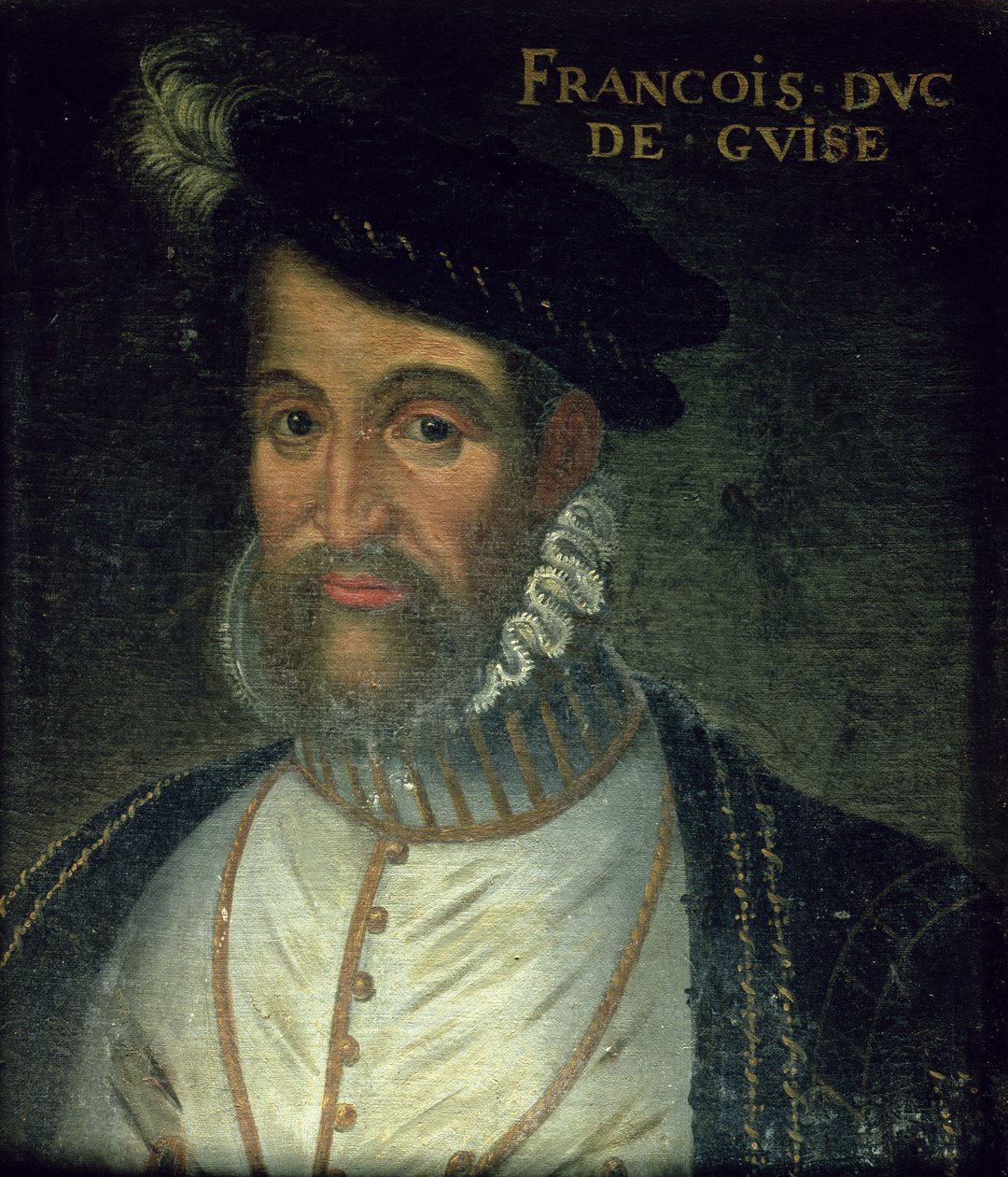 Portret Francois, 2. księcia Guise (1519–63) francuskiego żołnierza i męża stanu autorstwa Jean Laurent Mosnier