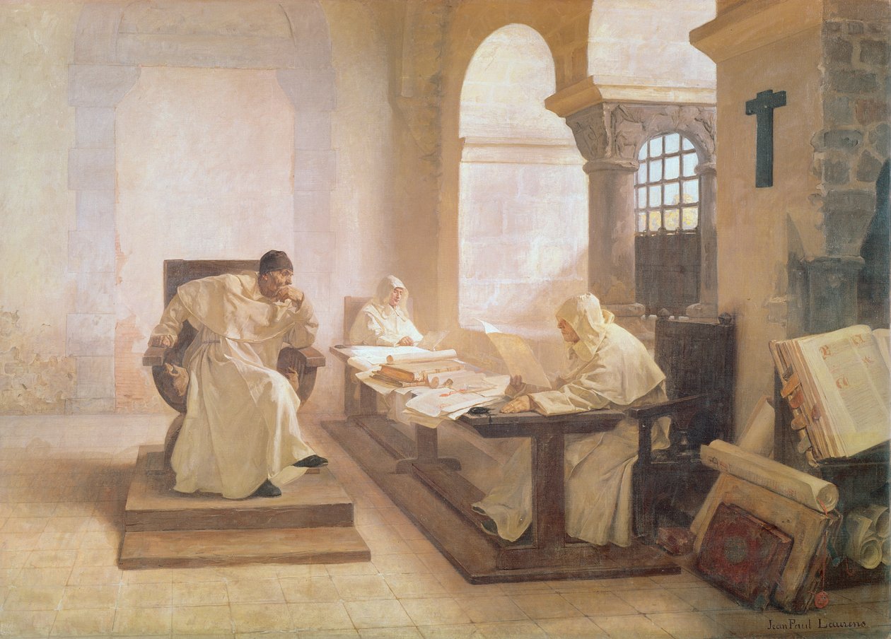 Ludzie Świętego Oficjum (zob. także 166365) autorstwa Jean Paul Laurens