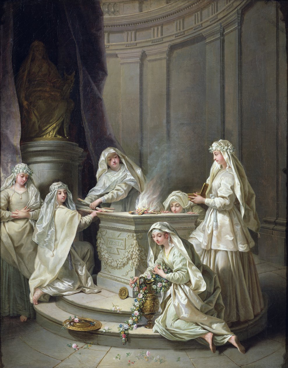Westalki, 1727 autorstwa Jean Raoux