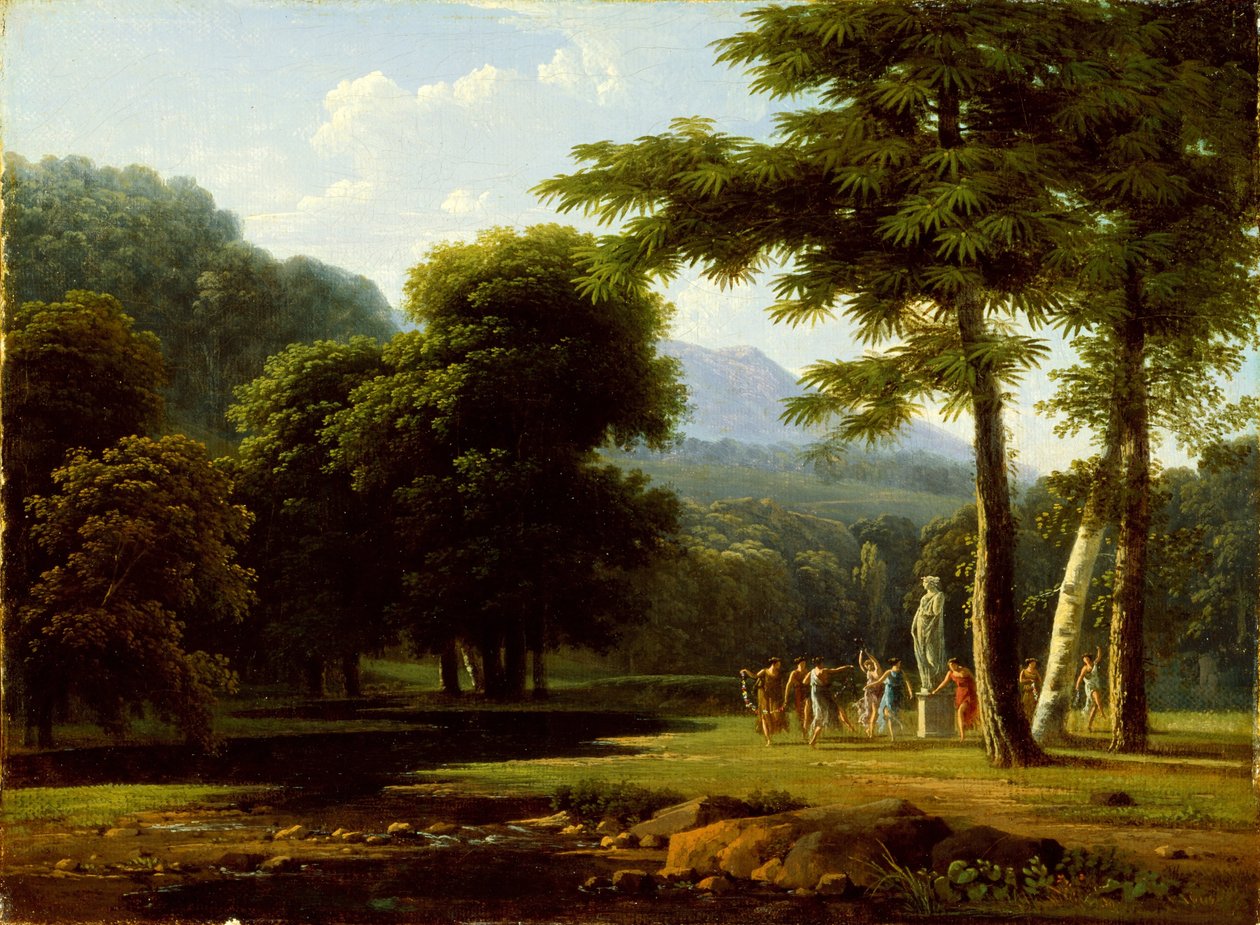 Krajobraz autorstwa Jean Victor Bertin