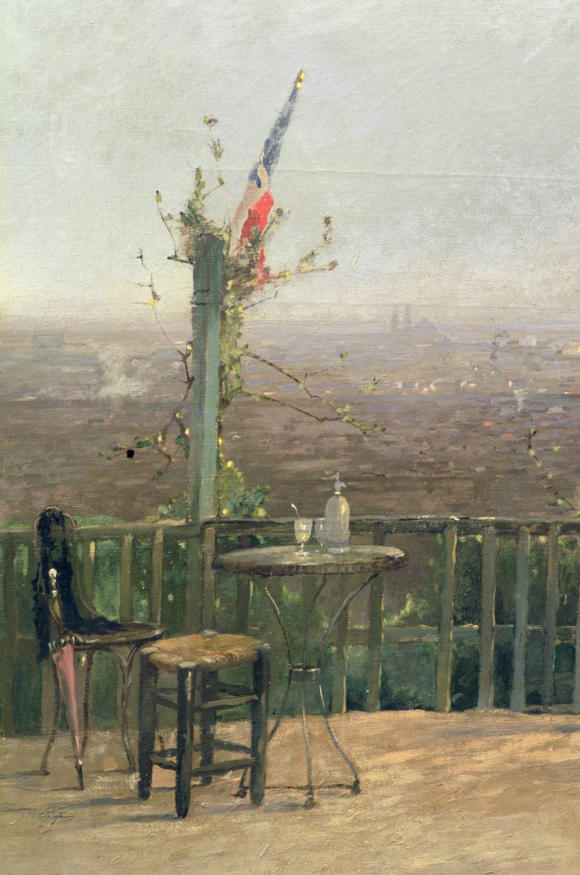 Paryż widziany z wysokości Montmartre (detal) (zob. też 164310, 164312) autorstwa Jean d