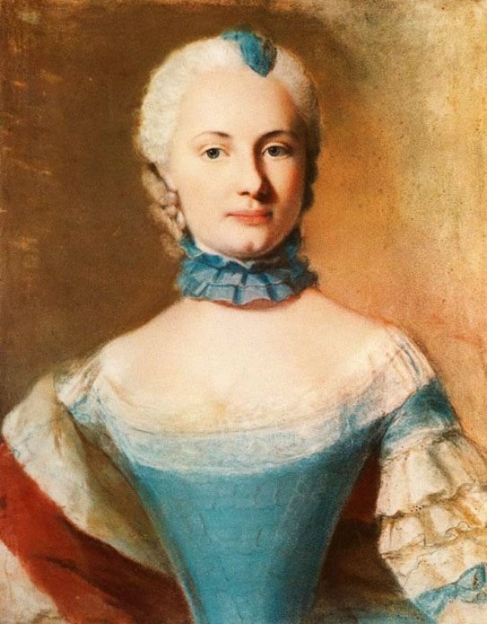 Elżbieta Fryderyka Zofia, księżna Wirtembergii (1732-1780) autorstwa Jean Étienne Liotard