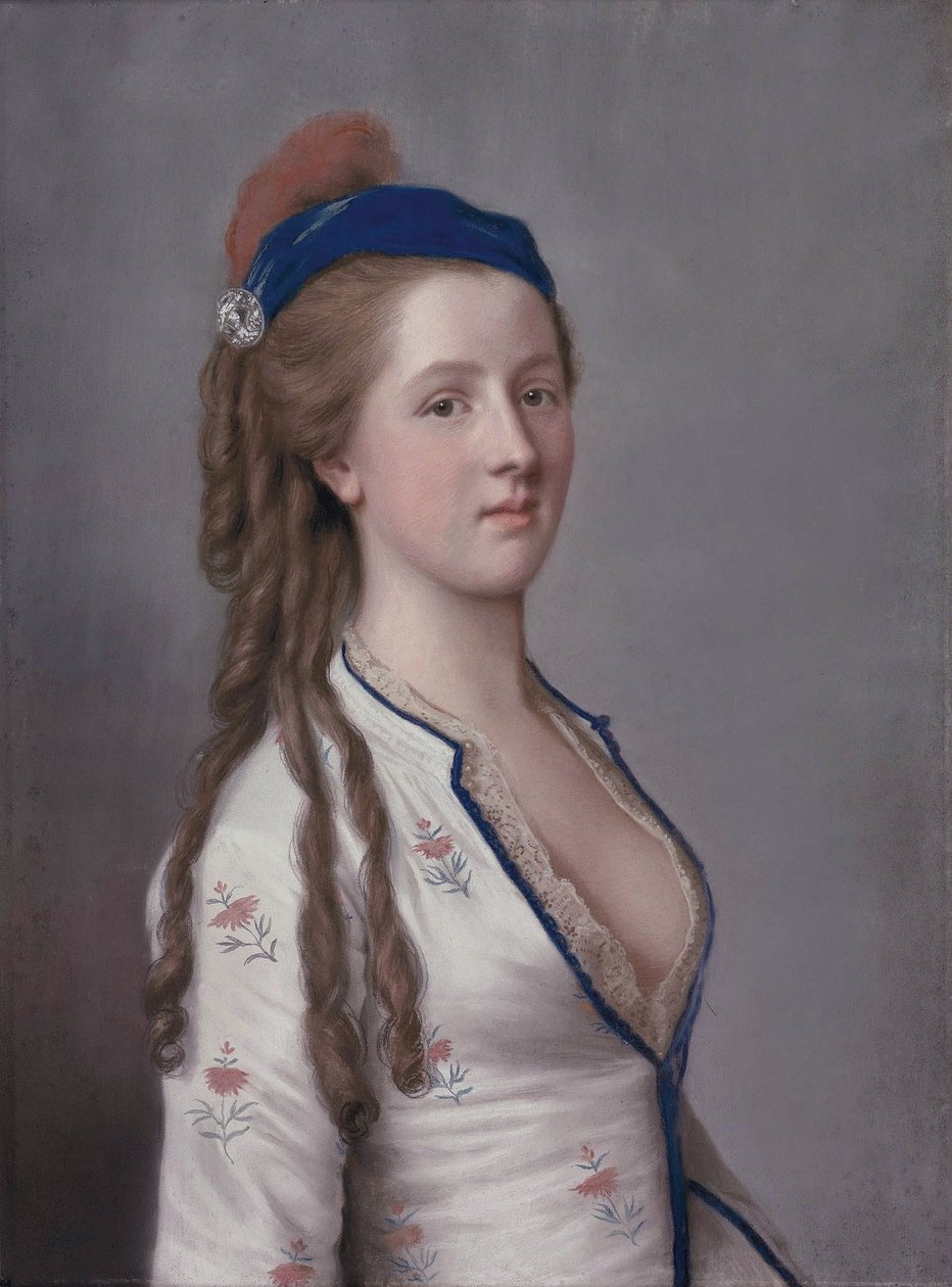 Lady Ann Somerset, hrabina Northampton autorstwa Jean Étienne Liotard