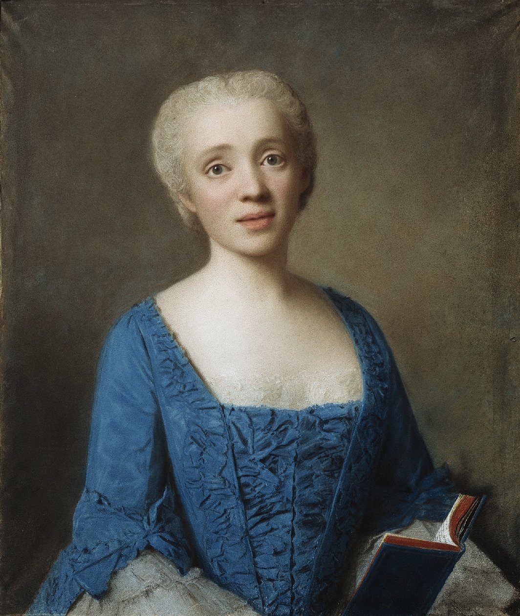 Marie-Rose de Larlan de Kercadio de Rochefort autorstwa Jean Étienne Liotard