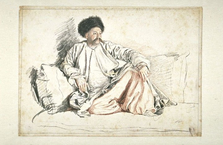 Portret pana Levetta autorstwa Jean Étienne Liotard