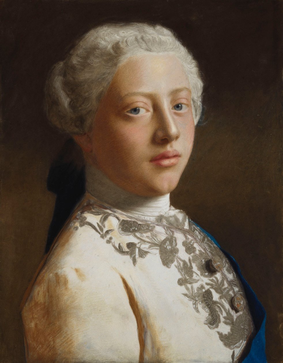 Portret Jerzego, księcia Walii autorstwa Jean Étienne Liotard