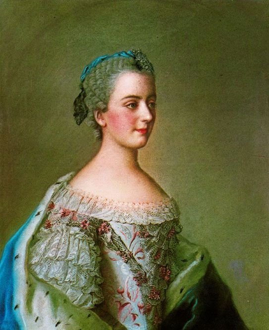 Portret Izabeli Parmańskiej autorstwa Jean Étienne Liotard