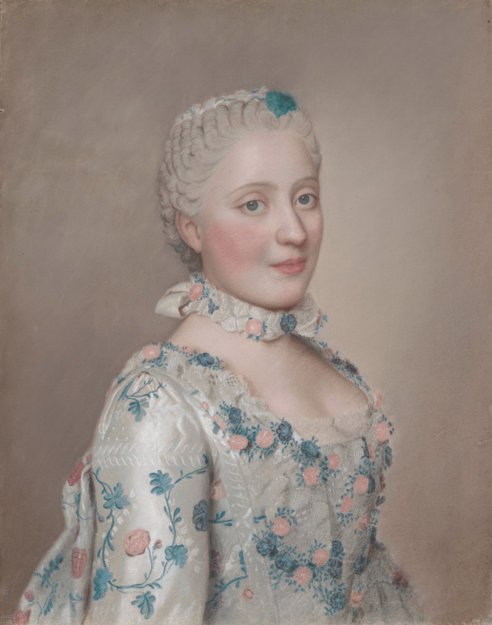 Portret Marii Josephe z Saksonii autorstwa Jean Étienne Liotard