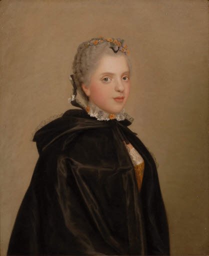 Prinzessin Sophie Philippine Élisabeth Justine z Francji autorstwa Jean Étienne Liotard