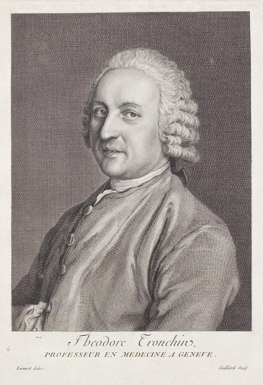 Theodore Tronchin autorstwa Jean Étienne Liotard