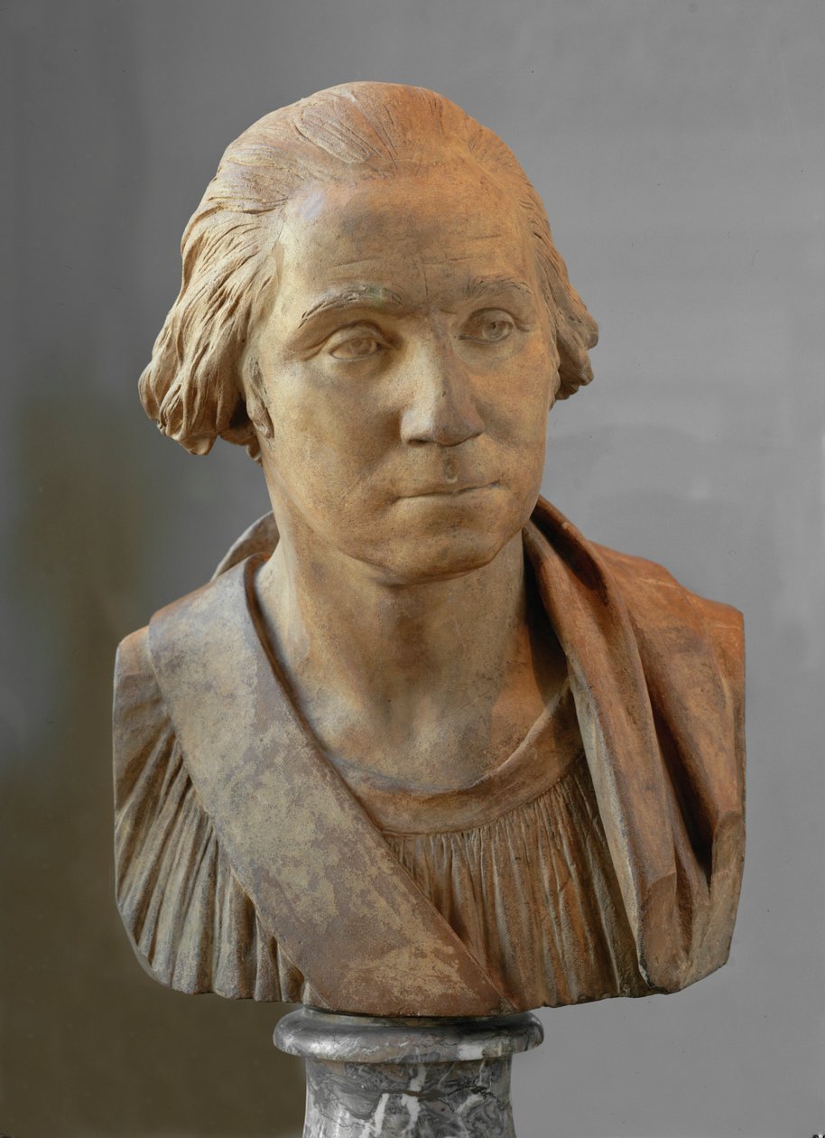 George Washington, pierwszy prezydent Stanów Zjednoczonych ... autorstwa Jean Antoine Houdon