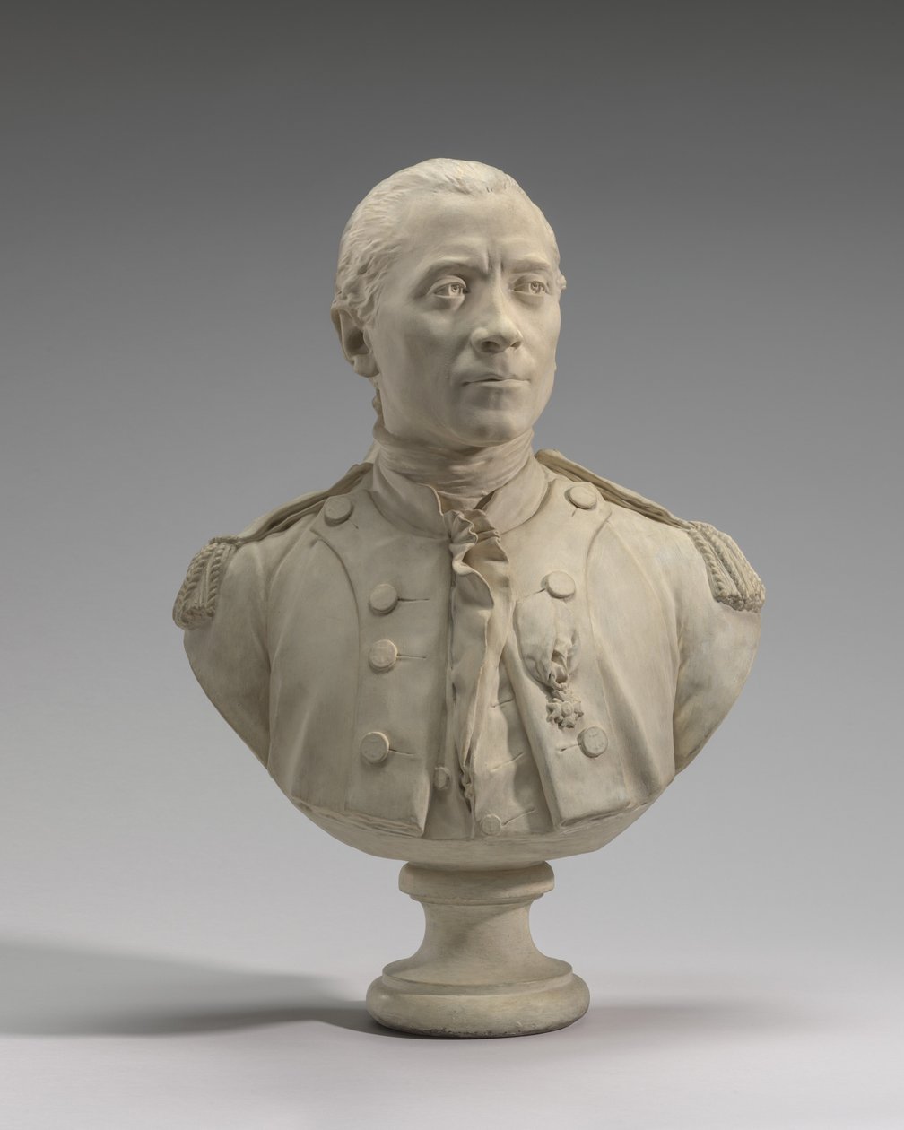 John Paul Jones autorstwa Jean-Antoine Houdon