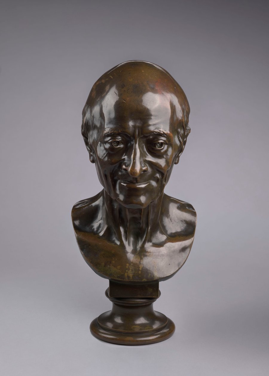 Portret Woltera autorstwa Jean-Antoine Houdon