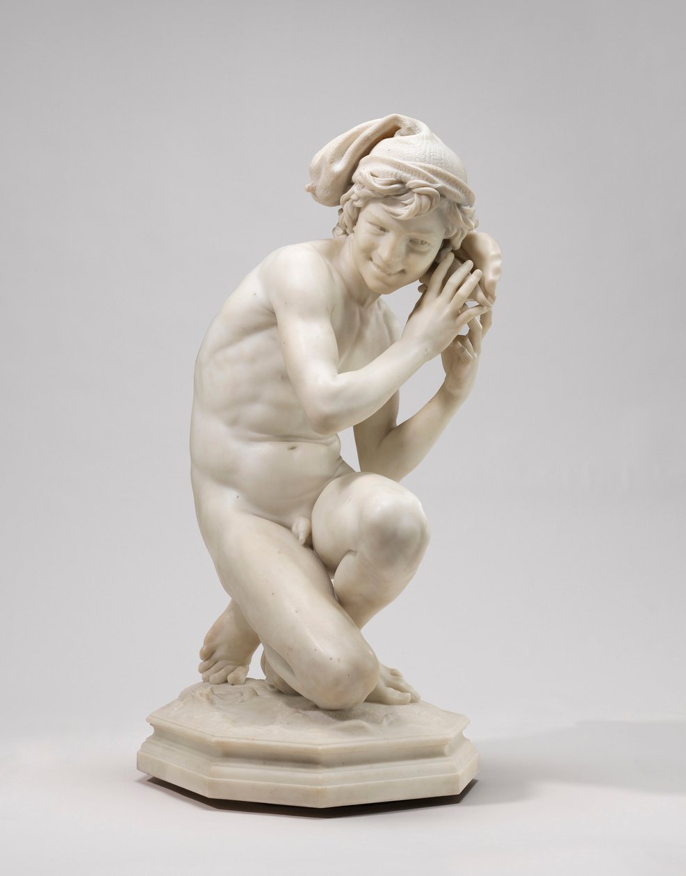 neapolitański rybak, 1857 (marmur) autorstwa Jean Baptiste Carpeaux