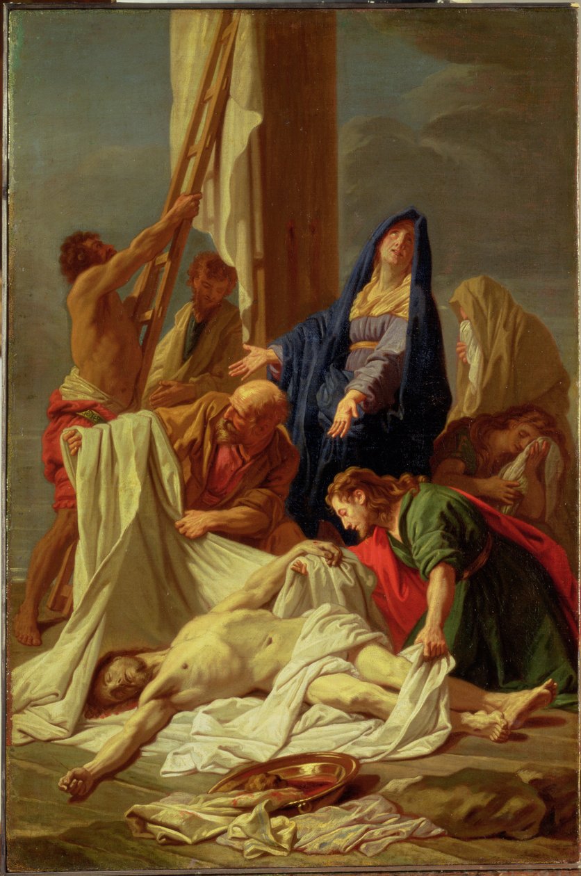 Zdjęcie z krzyża, 1704-10 autorstwa Jean Baptiste Jouvenet