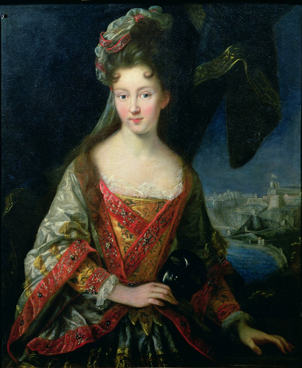 Portret Louise-Hippolyte (1687-1731), księżnej Monako autorstwa Jean Baptiste van Loo