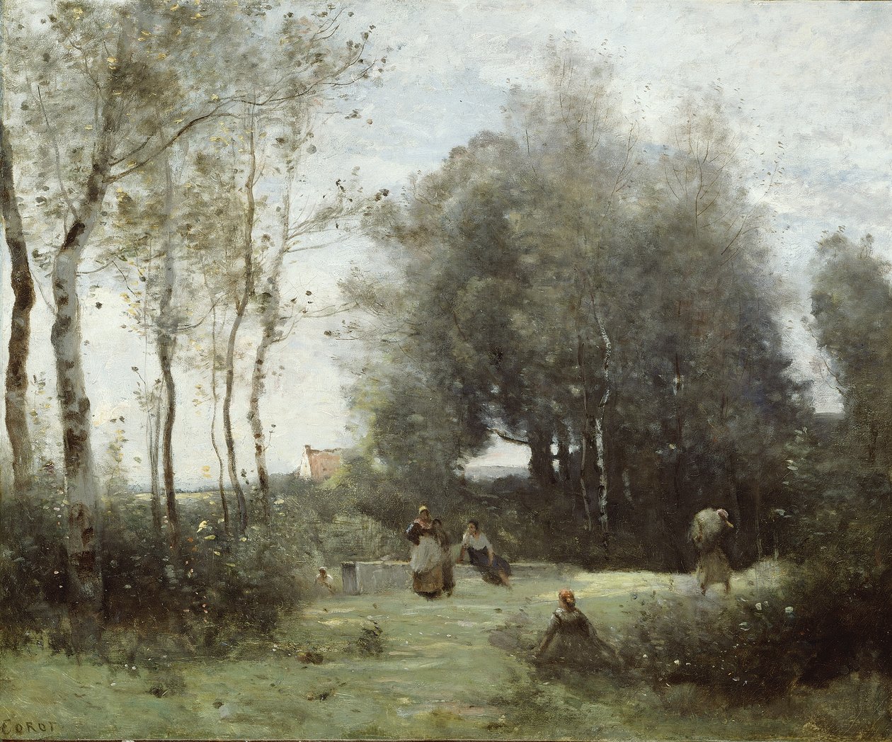 Arleux-Palluel, Most schadzek autorstwa Jean-Baptiste-Camille Corot