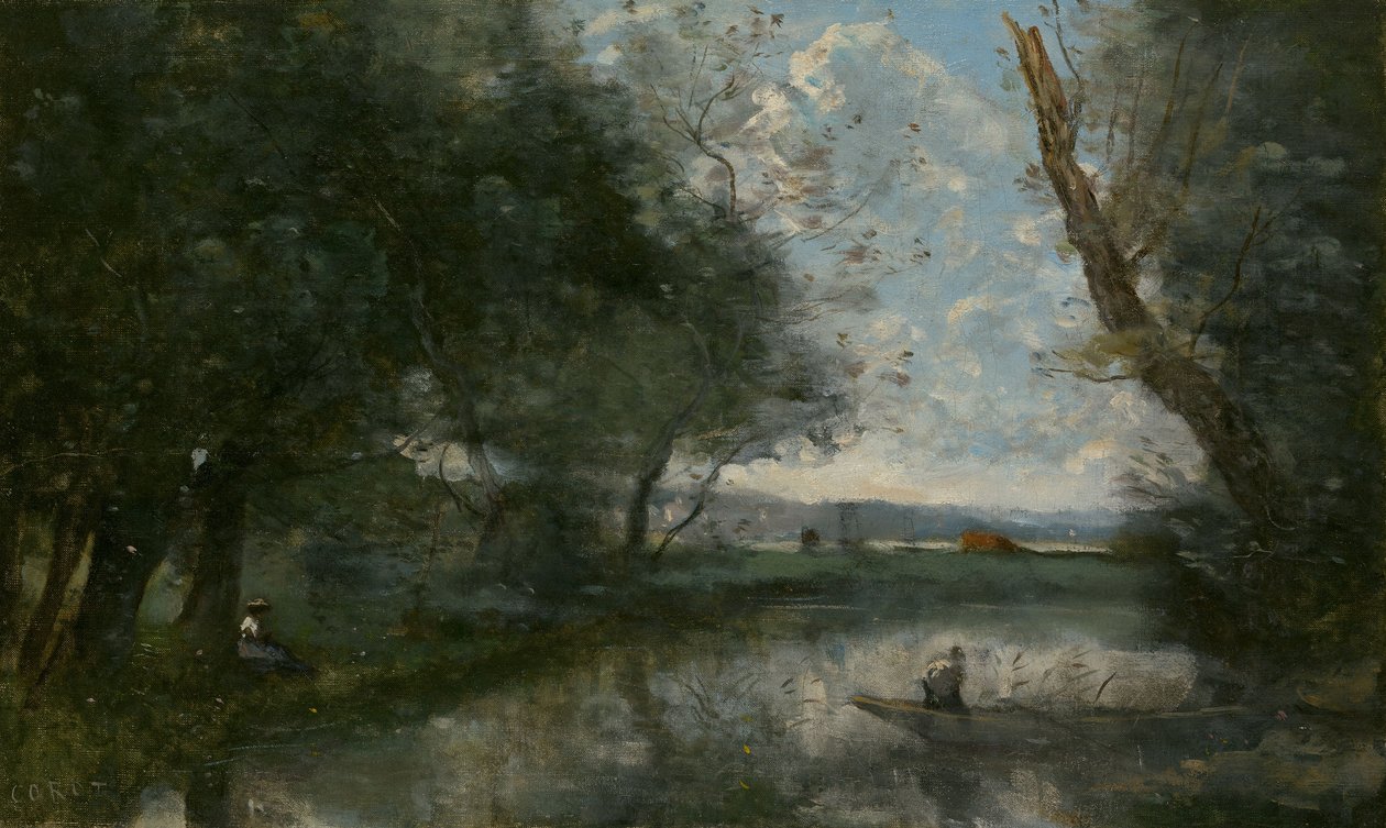 Krajobraz autorstwa Jean-Baptiste-Camille Corot