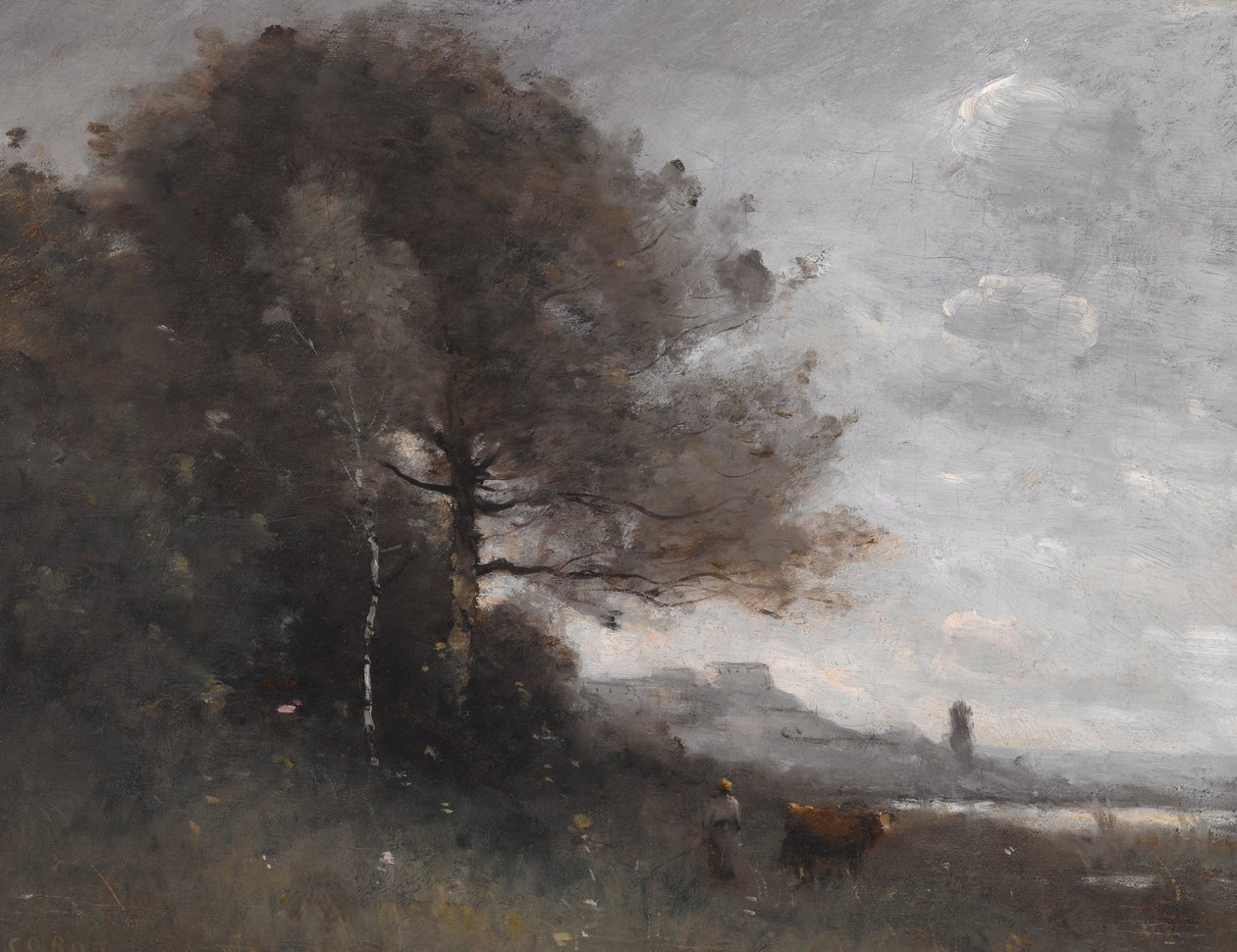 Pamiątka z Włoch autorstwa Jean-Baptiste-Camille Corot