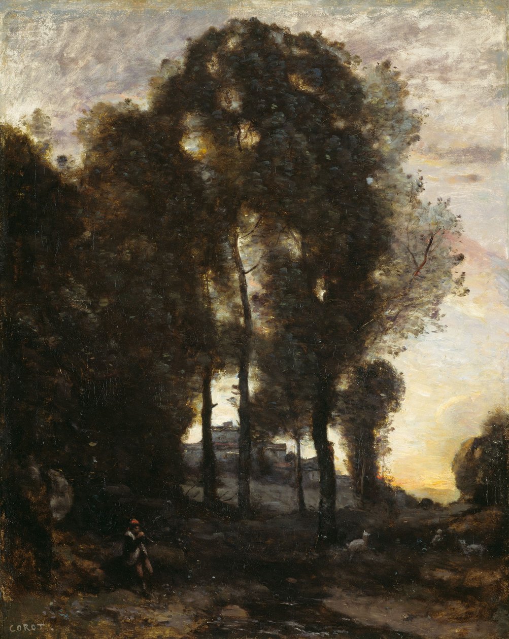 Pamiątka z Włoch autorstwa Jean-Baptiste-Camille Corot