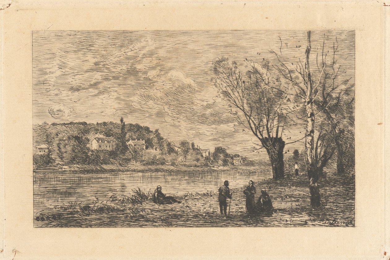 Miasto Avray autorstwa Jean-Baptiste-Camille Corot