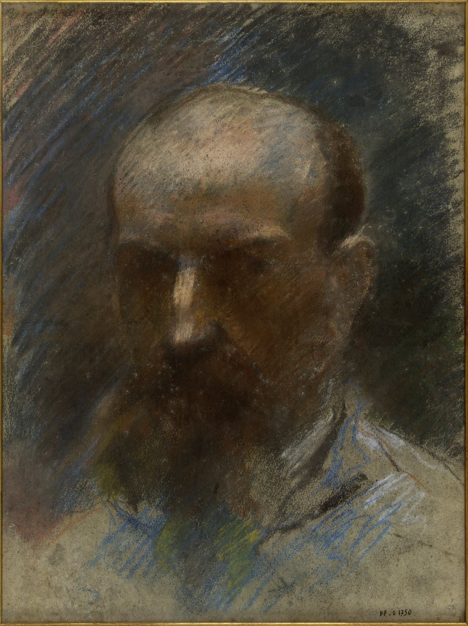 Portret mężczyzny (autoportret) autorstwa Jean-Baptiste Carpeaux