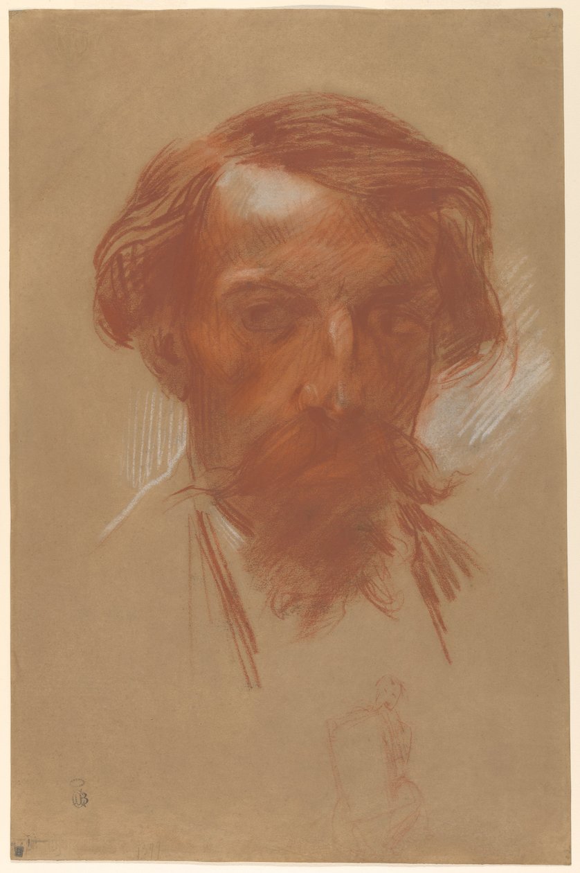 Autoportret autorstwa Jean-Baptiste Carpeaux