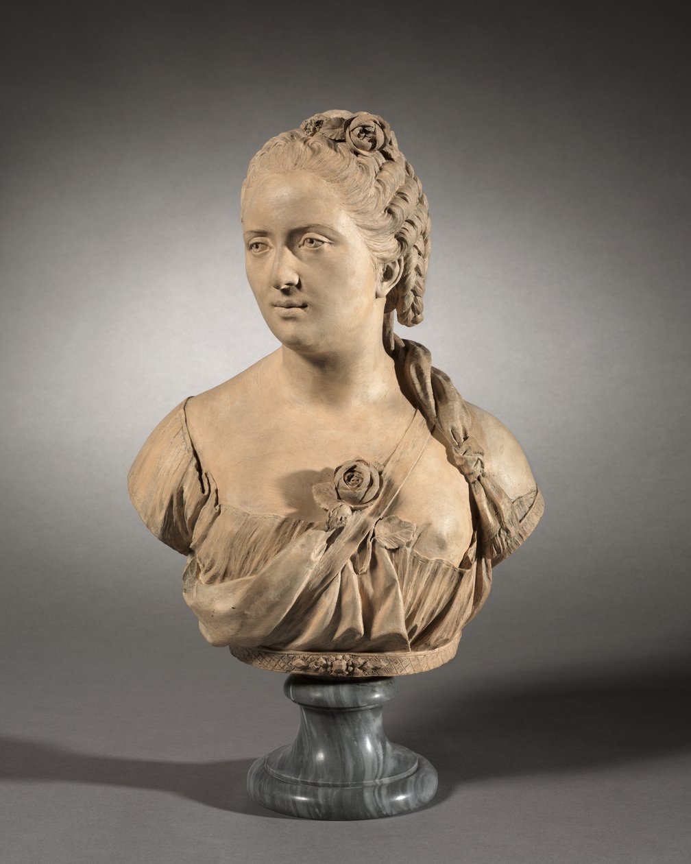 Portret kobiety, 1759 autorstwa Jean Baptiste Defernex