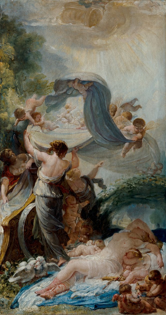 Śpiąca Wenus autorstwa Jean Baptiste Deshays