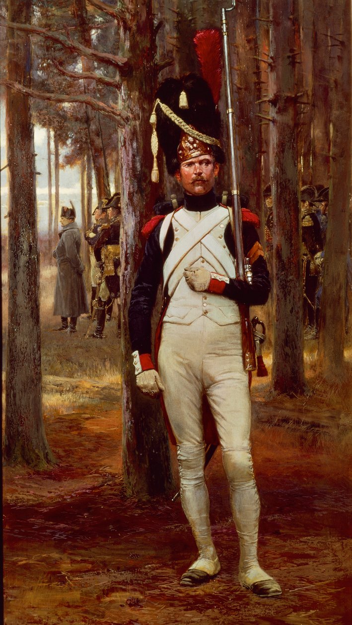 Grenadier Pieszy Gwardii Cesarskiej, Edouard Detaille autorstwa Jean Baptiste Edouard Detaille
