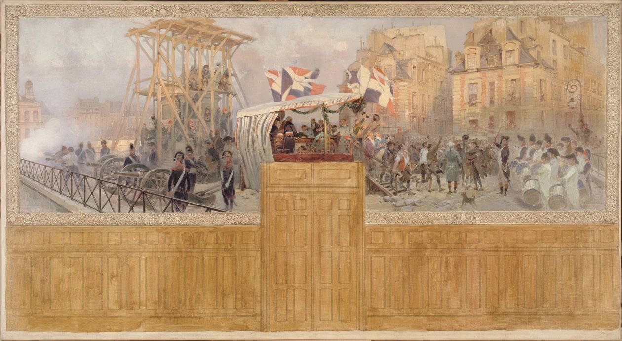 Dobrowolny zaciąg do wojska w 1792 r., w latach 1901-1902 (olej na płótnie) autorstwa Jean Baptiste Edouard Detaille