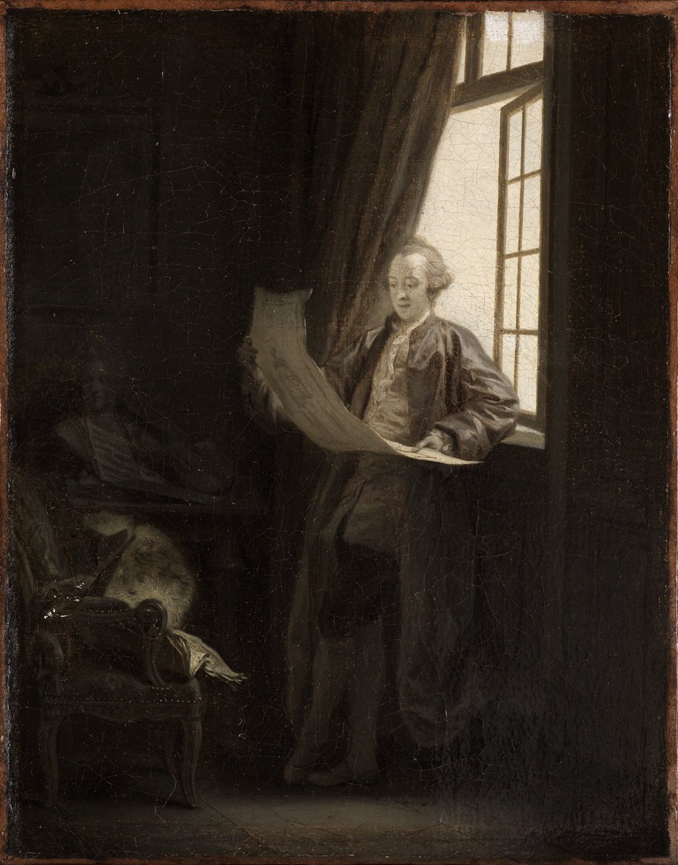 Claude-Henri Watelet autorstwa Jean-Baptiste Greuze