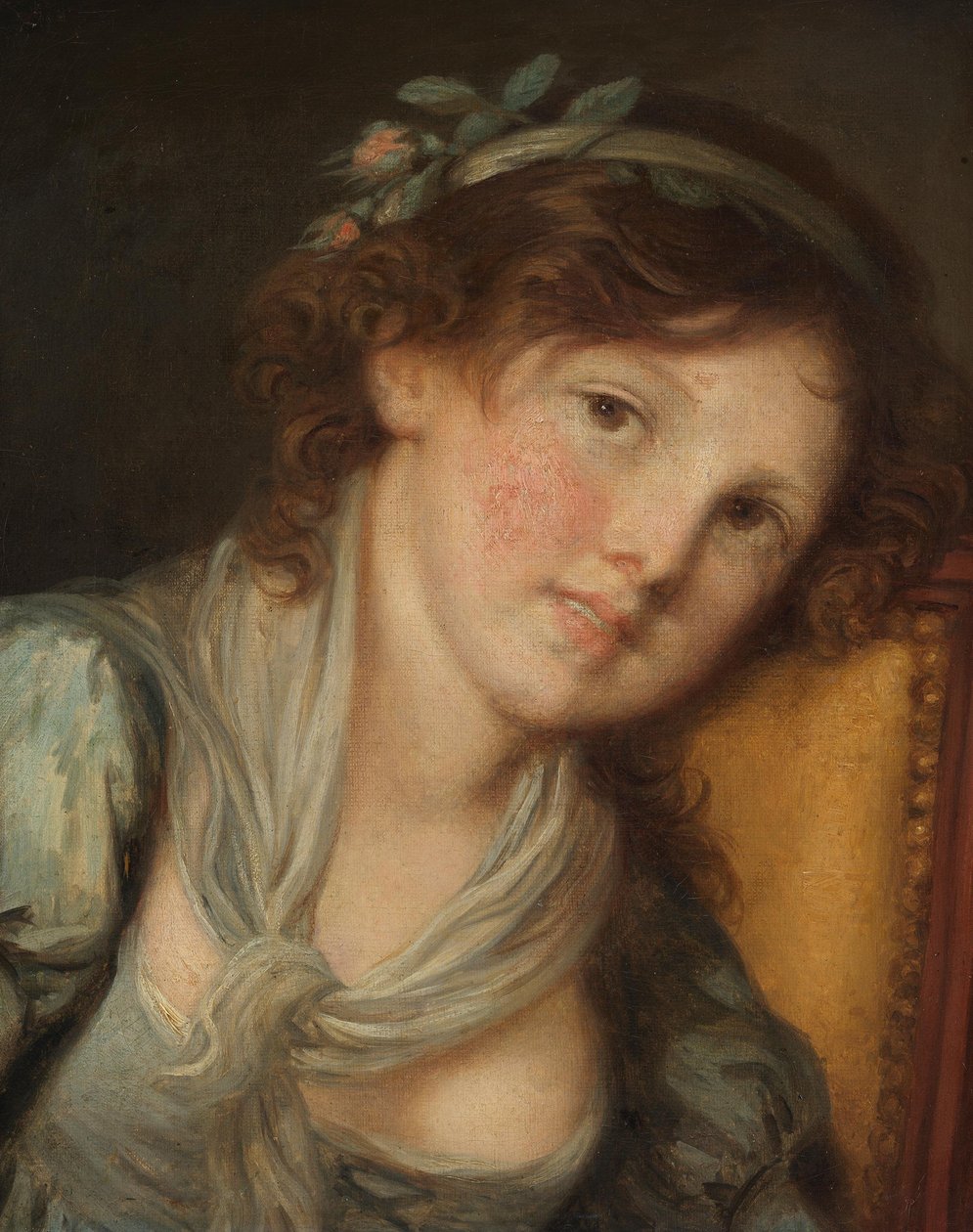 Młoda dziewczyna autorstwa Jean-Baptiste Greuze