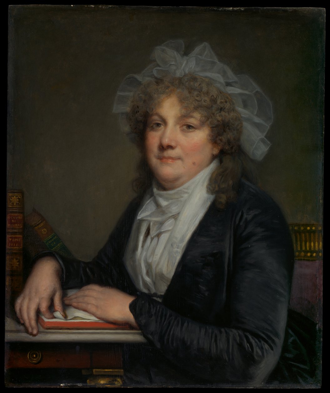 Madame Jean-Baptiste Nicolet (Anne Antoinette Desmoulins, 1743-1817) autorstwa Jean-Baptiste Greuze