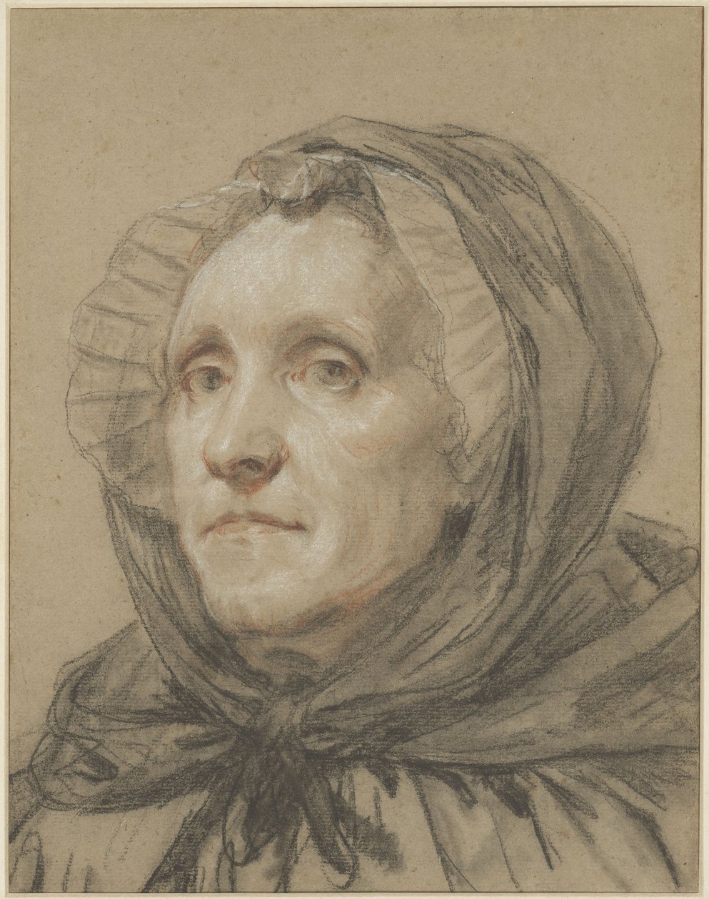 Portret matki artysty autorstwa Jean-Baptiste Greuze