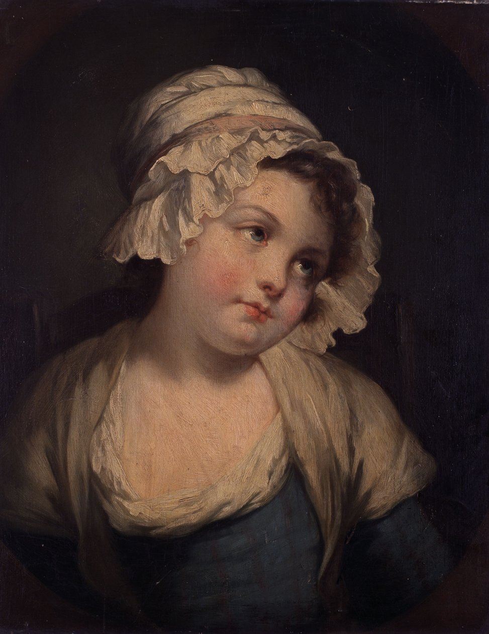 Portret dziewczynki autorstwa Jean-Baptiste Greuze
