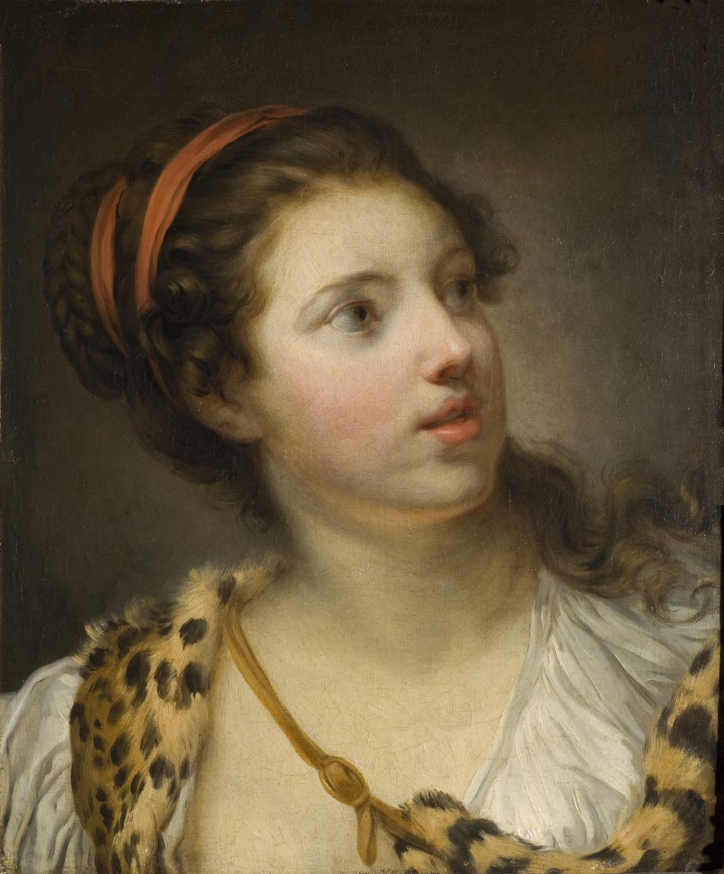 Nimfa Kallisto autorstwa Jean-Baptiste Greuze