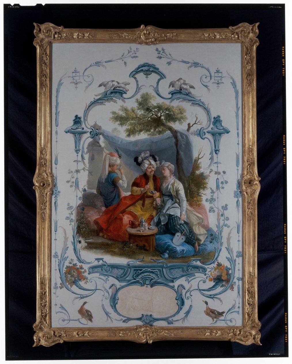 Tureccy kochankowie autorstwa Jean Baptiste Huet