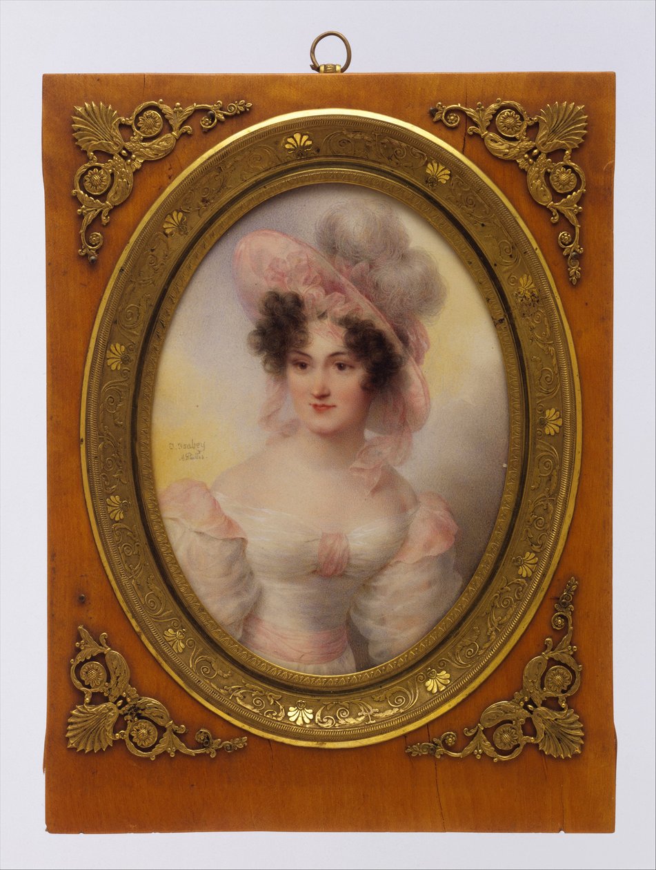 Pani Rufus Prime (Augusta Temple Palmer, 1807-1840) autorstwa Jean-Baptiste Isabey