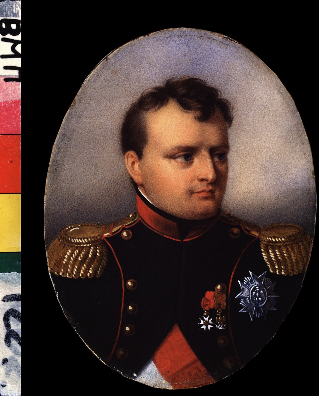 „Portret cesarza Napoleona I Bonaparte (1769-1821)”” Malarstwo akwarelowe i gwaszowe Jeana Baptiste Isabeya (1767-1855) Instytut Literatury Rosyjskiej z początku XIX wieku IRLI (Dom Puszkina), Sankt Petersburg autorstwa Jean Baptiste Isabey