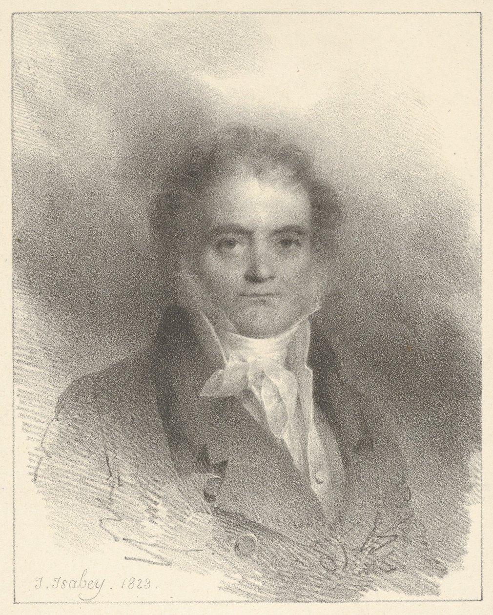 Portret Villeau autorstwa Jean-Baptiste Isabey