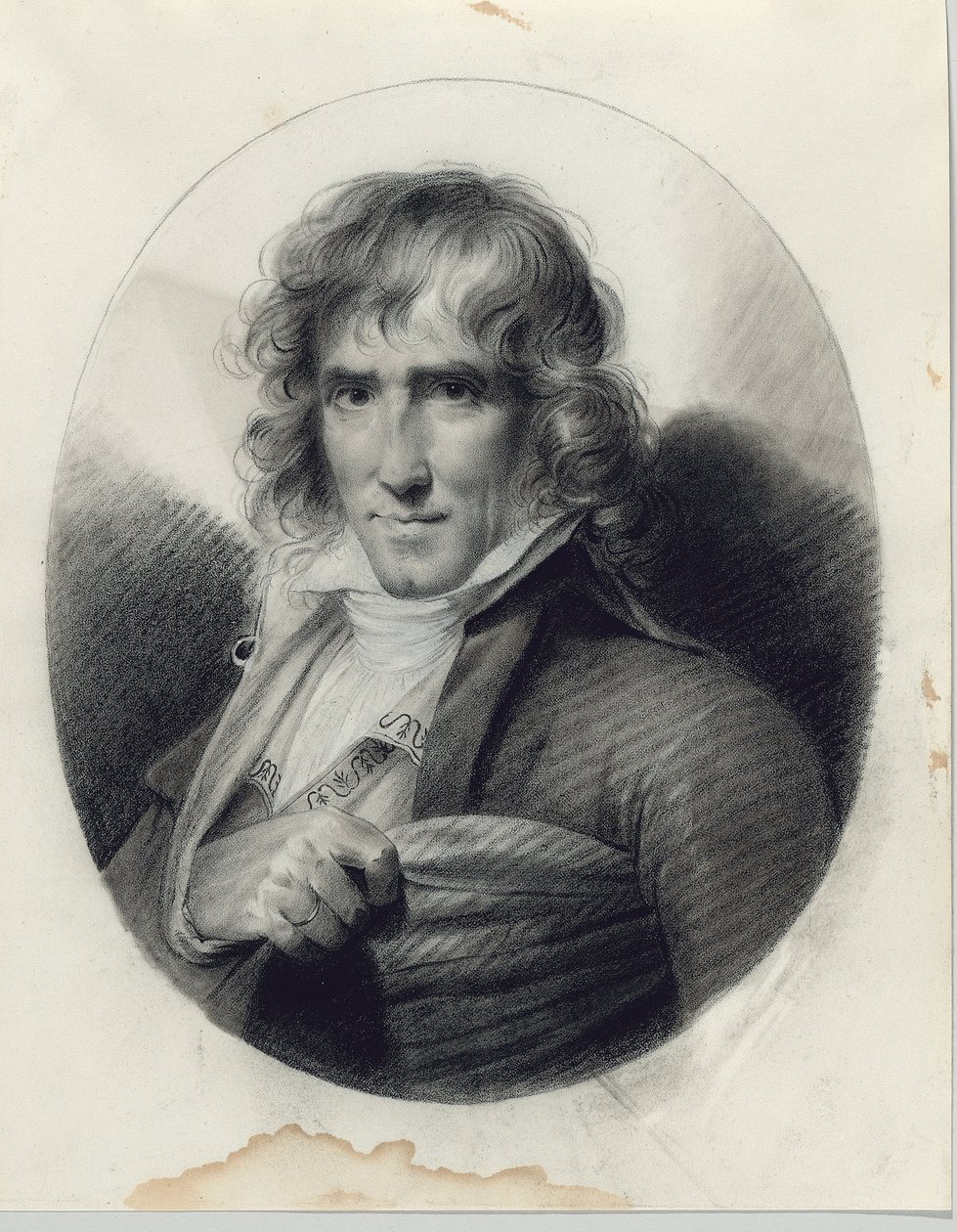 Portret artysty Josepha Chinarda autorstwa Jean-Baptiste Isabey