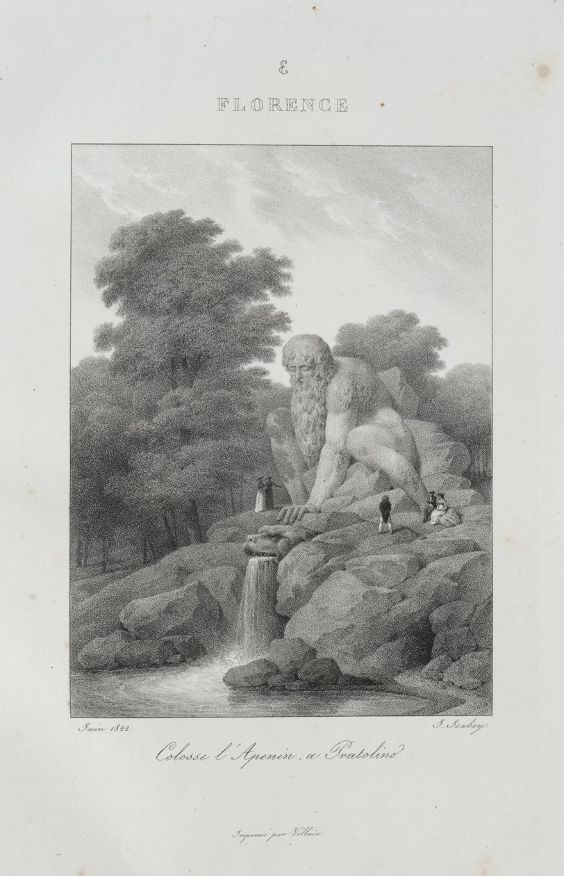 Wyjazd do Włoch w 1822 r. autorstwa Jean-Baptiste Isabey