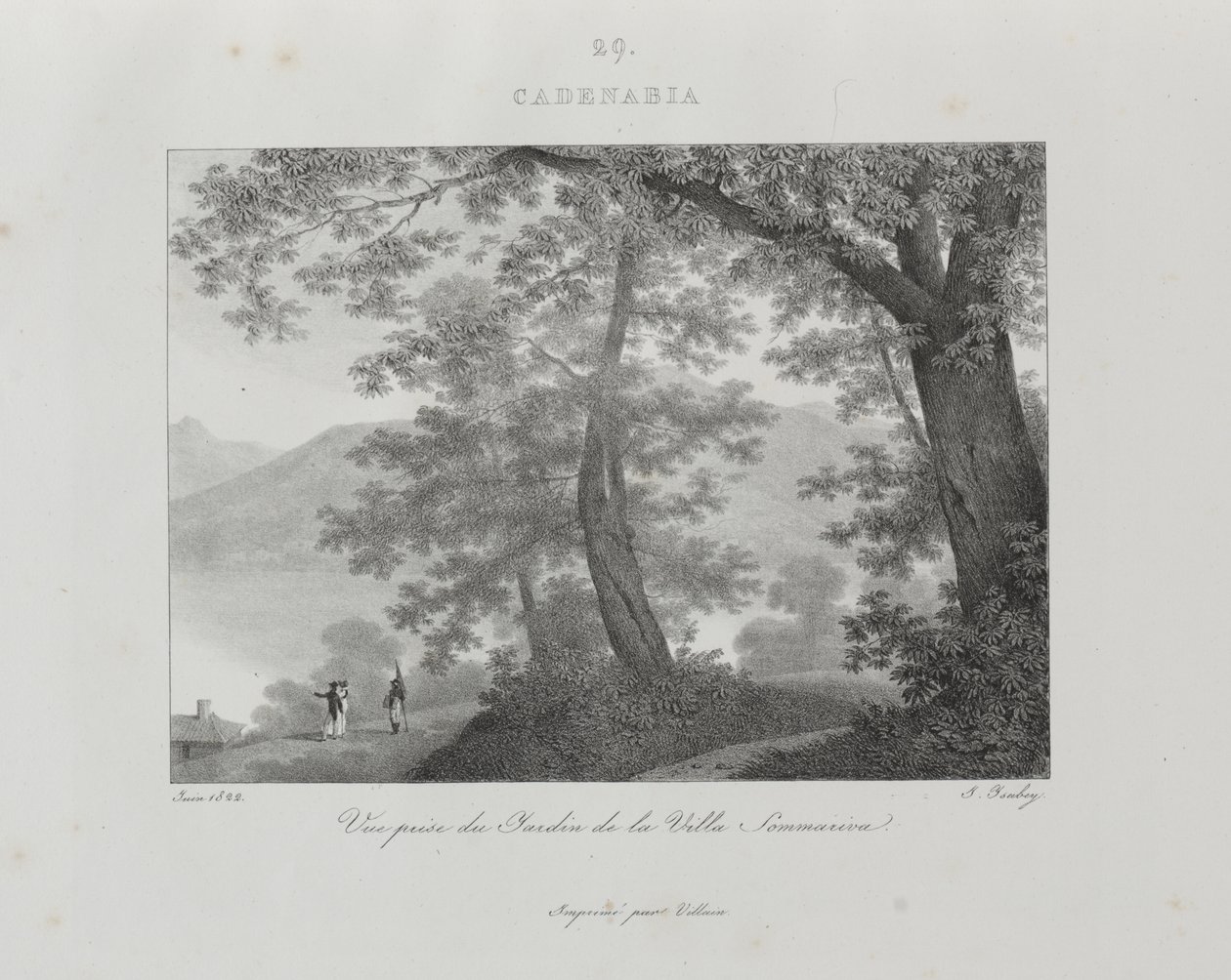 Wyjazd do Włoch w 1822 r. autorstwa Jean-Baptiste Isabey