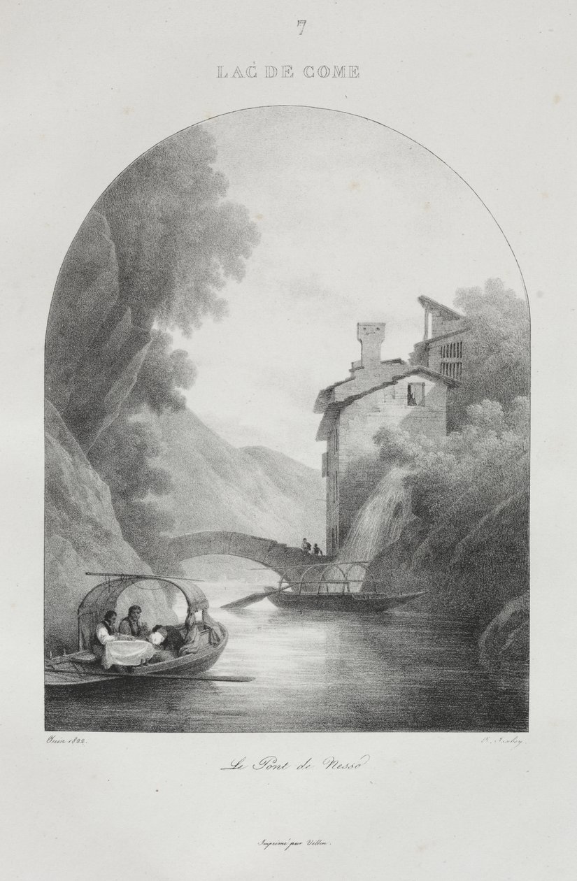 Wyjazd do Włoch w 1822 r. autorstwa Jean-Baptiste Isabey