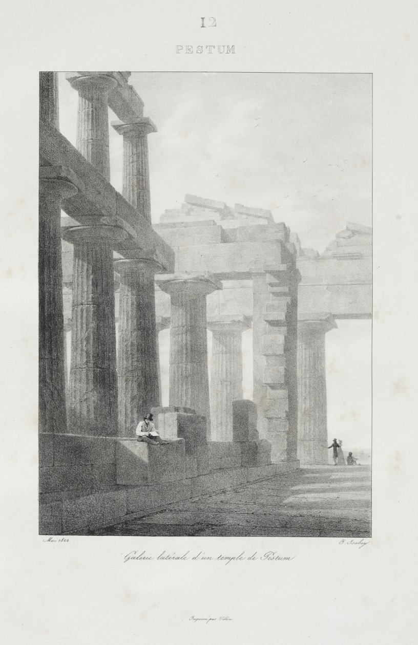 Wyjazd do Włoch w 1822 r. autorstwa Jean-Baptiste Isabey
