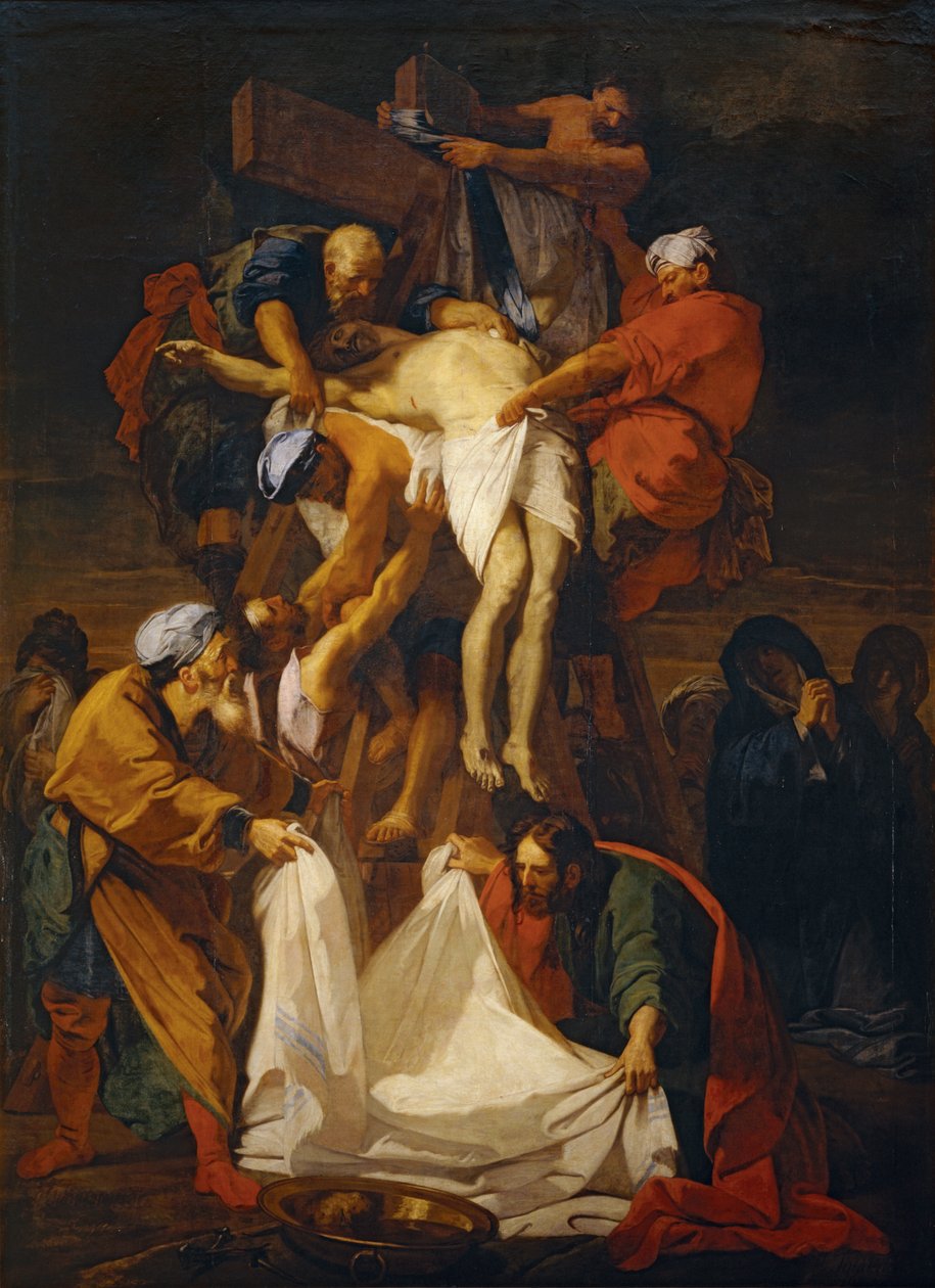 Zejście z krzyża ... autorstwa Jean-Baptiste Jouvenet