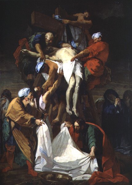Zdjęcie z krzyża autorstwa Jean Baptiste Jouvenet