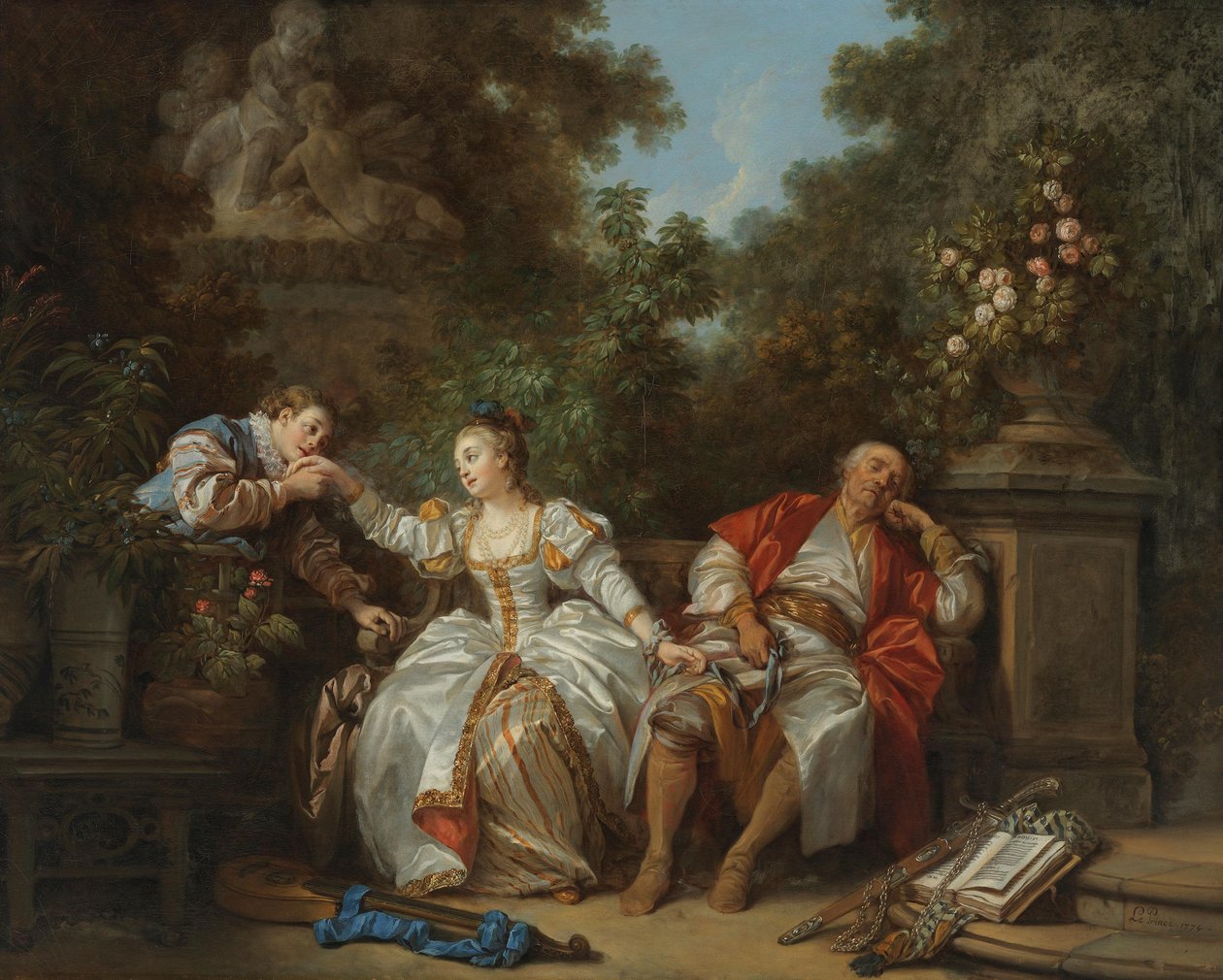 Tajny kochanek autorstwa Jean-Baptiste Le Prince